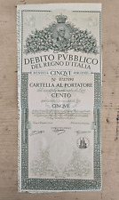 Certificato debito pubblico usato  Fermo