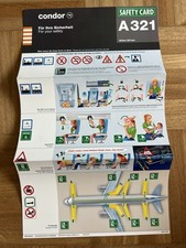 Usado, Condor A321neo Safety Card comprar usado  Enviando para Brazil