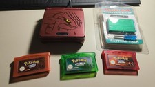 GAME BOY ADVANCE SP GROUDON + JUEGOS, usado comprar usado  Enviando para Brazil