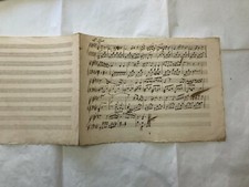 Antico vecchio manoscritto usato  Varese