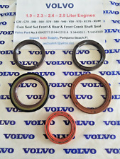 Vedações de eixo de comando Volvo Int.& Exh. & 2 vedações de câmera traseira e 1 vedação de virabrequim (alemão), usado comprar usado  Enviando para Brazil