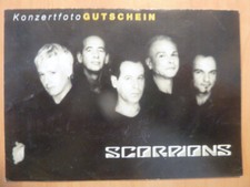 Scorpions konzertfoto gutschei gebraucht kaufen Scorpions konzertfoto gutschei gebraucht kaufen  Missen-Wilhams
