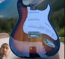 style partscaster strat for sale  Haydenville