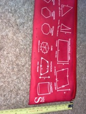 Pencil case red for sale  WORTHING