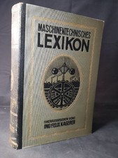 Maschinentechnisches lexikon n gebraucht kaufen  Lübeck
