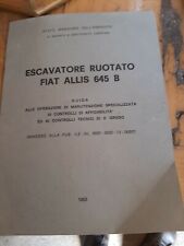 Libretto escavatore ruotato usato  Baschi