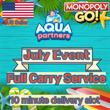 Event Aqua Partners_Monopoly_GO_🔥 RUSH 🔥 Transporte completo de 80k comprar usado  Enviando para Brazil