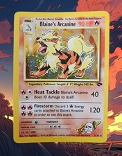 Pokemon blaine arcanine usato  Castelfranco Emilia