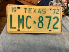 Texas license plate for sale  Columbus