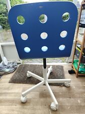 Ikea blue swivel for sale  ANDOVER