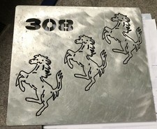 Placa de parede de metal alumínio Ferrari 308 placa de garagem cavalos empinados Magnum PI comprar usado Placa de parede de metal alumínio Ferrari 308 placa de garagem cavalos empinados Magnum PI comprar usado  Enviando para Brazil