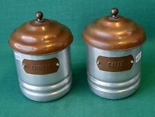 Coppia barattoli vintage usato  Italia