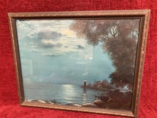 Antique lighthouse print for sale  Hamilton