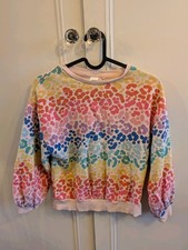 Girls rainbow leopard for sale  LONDON