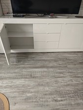 Sideboard weiß hochglanz gebraucht kaufen  Gelsenkirchen