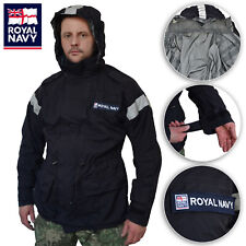 Kurtka wodoodporna RN z kapturem granatowa Royal Navy mokra pogoda MVP armia brytyjska na sprzedaż  PL