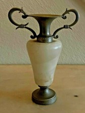 Vintage Mini Alabaster Vaso de Metal ou Urna comprar usado  Enviando para Brazil