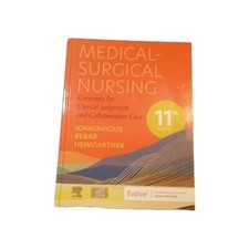 Medical-Surgical Nursing Concepts Hardcover by Ignatavicius MS RN Very Good comprar usado  Enviando para Brazil