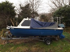 Warrior 150 boat for sale  PADSTOW