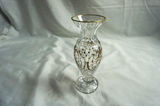 Glas blumenvase eingeschliffen gebraucht kaufen  Castrop-Rauxel