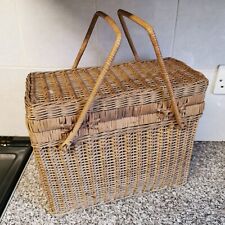 Vintage wicker bottle for sale  MARKET RASEN