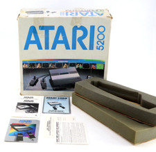 Antigo 1982 Atari 5200 Game System Console SOMENTE CAIXA VAZIA com Inserções e Papelada comprar usado  Enviando para Brazil