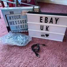 Cinematic light box for sale  NOTTINGHAM