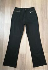 Pantalon noir coton d'occasion  Bourg-de-Thizy