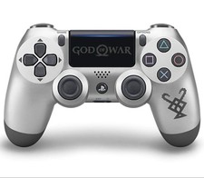 Controle sem fio Sony PS4 DualShock 4 God of War edição limitada prata raro comprar usado Controle sem fio Sony PS4 DualShock 4 God of War edição limitada prata raro comprar usado  Enviando para Brazil