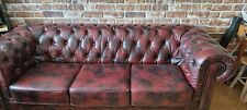 Canapé chesterfield cuir d'occasion  Forbach