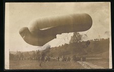 Foto militärischer fesselball gebraucht kaufen  Berlin