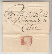 1782 pontificio letter usato  Bagnacavallo