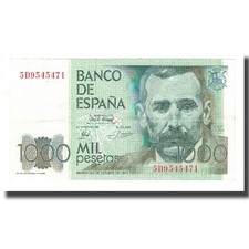 Billet espagne 1000 d'occasion  Lille-