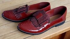 Mocassins femmes rouges d'occasion  Saint-Jean-de-Bournay