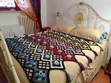 Coperta plaid lavorata usato  Pescara