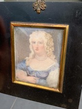 Portrait miniature lady for sale  BRIGHTON