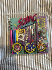 Sonic stationary set for sale  BIRKENHEAD