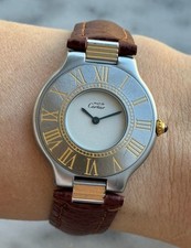 Must cartier quartz d'occasion  Expédié en Belgium