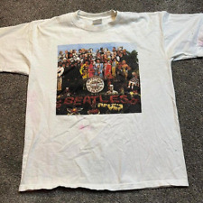 Vintage 1990 The Beatles Sgt. Camiseta banda Peppers Lonely Hearts grande LEIA, usado comprar usado  Enviando para Brazil