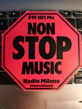 Adesivo radio milano usato  Vimodrone