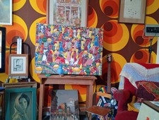 Haitian acrylic for sale  STRATFORD-UPON-AVON