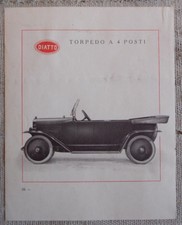 Diatto cabriolet torpedo usato  Italia