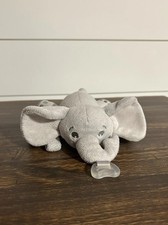 Suporte para chupeta AVENT Soothies chupeta aconchegante elefante de pelúcia brinquedo bebê 6,5”, usado comprar usado  Enviando para Brazil