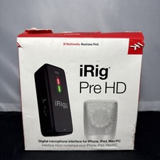 Interface de microfone digital iRig pré HD para iPhone, iPad, Mac/PC comprar usado  Enviando para Brazil