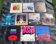 VINTAGE VINYL ~ RUSH x 10 ~ FLY BY ~ 2112 ~ WAVES ~ PICTURES ~ FAIRWELL ~ LIVE comprar usado  Enviando para Brazil