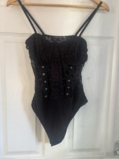 Isawitfirst bodysuit black for sale  DERBY