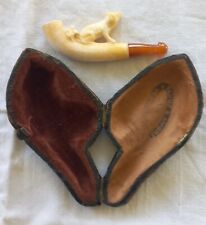 Antica pipa schiuma usato  Crema