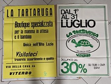 Manifesto viterbo tartaruga usato  Viterbo