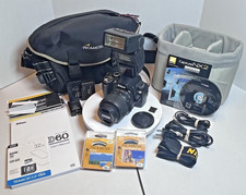 Nikon Dig. Cámara D60 con Dig.Flash 5550DX + Lente zoom 18-55 mm + Bolsa + Accesorios -2 segunda mano  Embacar hacia Mexico