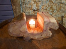 Kerzenständer pflaumenbaumhol gebraucht kaufen  Stadecken-Elsheim